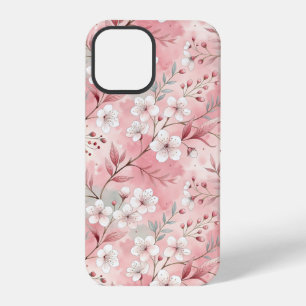 Sakura Flower Pattern Pink  iPhone 12 Pro Case