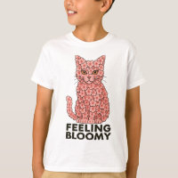 Sakura Flowers Cat Feeling Bloomy