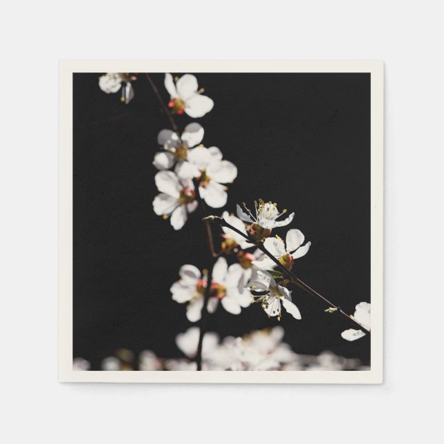 Sakura flowers napkin (Front)