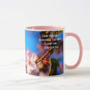 Sakura In Pink And Blue Mug