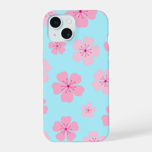 Sakura iPhone 15 Case (Back)