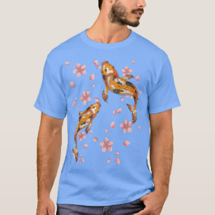 Sakura Japan Culture Taisho Sanke Koi Japanese Koi T-Shirt