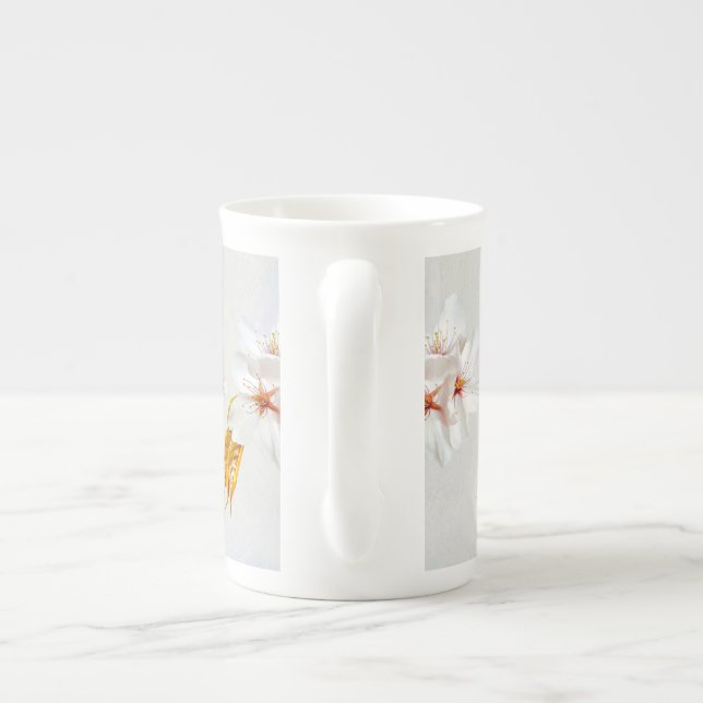 Sakura - Japanese cherry blossom Bone China Mug (Back)
