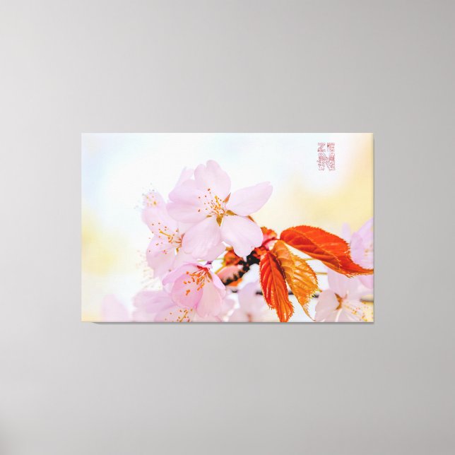 Sakura - Japanese cherry blossom Canvas Print (Front)