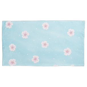 Sakura Japanese Cherry Blossom Floral Pillowcase