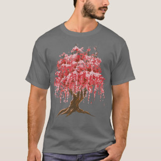 Sakura Japanese Cherry Blossom Tree Nature Graphic T-Shirt