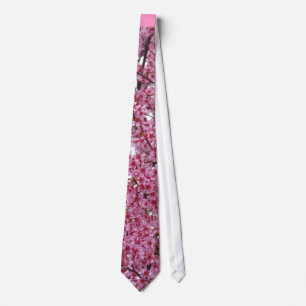 Sakura Japanese Cherry Blossoms Tie