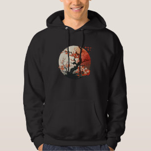 Sakura Japanese Japan Cherry Blossom Plum Blossom Hoodie