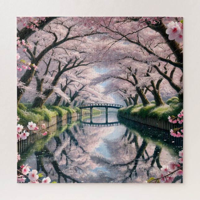 SAKURA JIGSAW PUZZLE (Vertical)