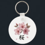 Sakura Katana Japanese Aesthetic Key Ring<br><div class="desc">Embrace the fusion of strength and elegance with this Japanese-inspired design. Featuring a sharp Katana entwined with delicate pink Sakura (cherry blossoms) and traditional kanji for "Samurai Spirit" (侍の精神), this piece is perfect for fans of aesthetic, anime culture, and minimalist Japanese art. A bold statement for any urban wardrobe.</div>