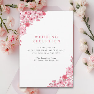 Sakura Love Wedding – Cherry Blossom Enclosure Card