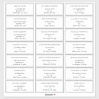 Sakura Mountain | Casual Guest Address Labels