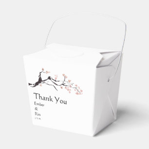 Sakura Mountain   Casual Paper Take Out Favor Box