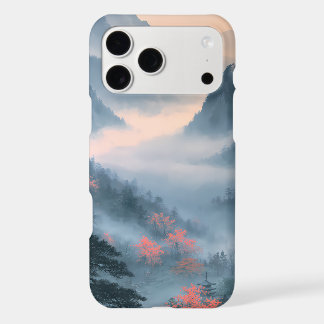 Sakura Mountain Monogram Japanese iPhone Case