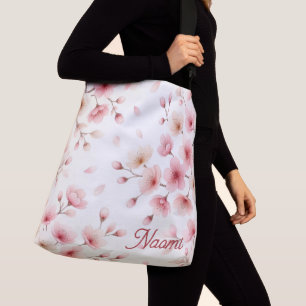 Sakura Movement Seamless Pattern   Feminine Custom Crossbody Bag
