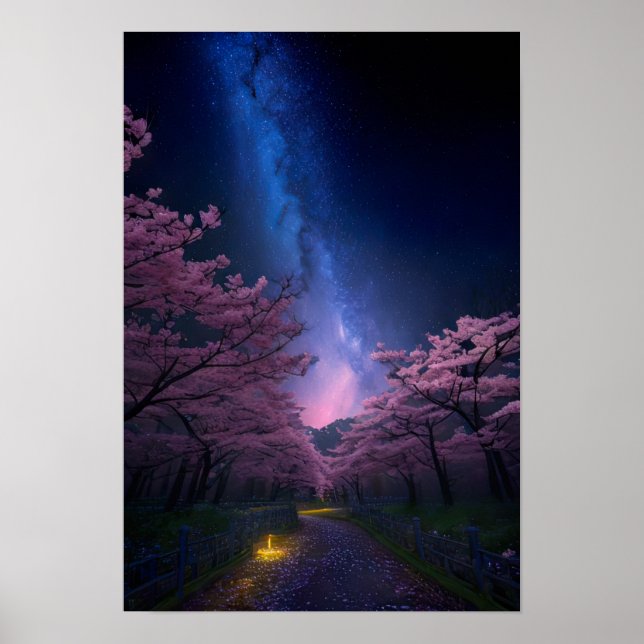 Sakura Nights Poster (Front)