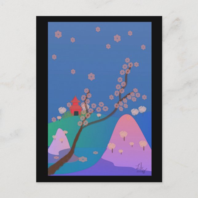 Sakura no Hana Postcard (Front)