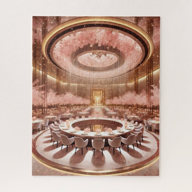 Sakura no Kyuden: Fantasy Party Jigsaw Puzzle (Vertical)