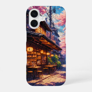 Sakura no Machikado - Cherry Blossom Street iPhone 16 Case