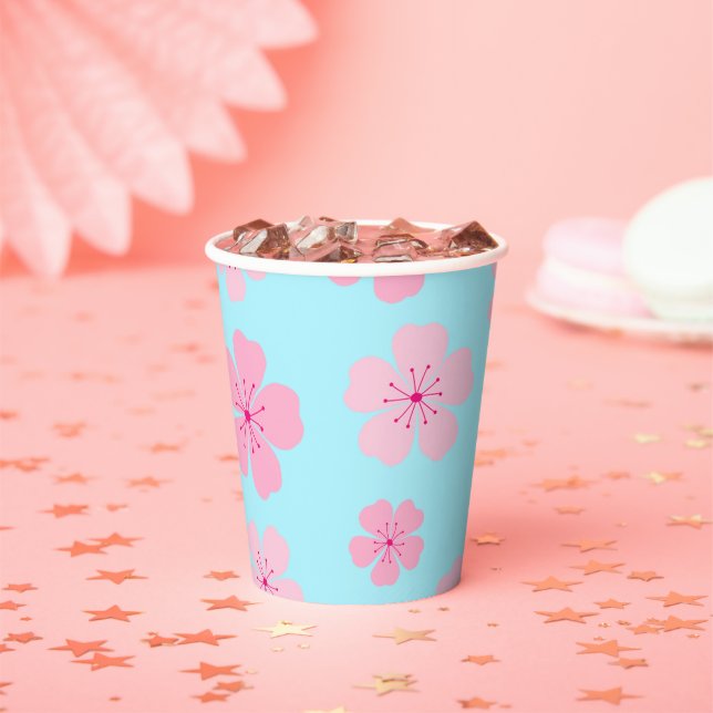 Sakura Paper Cups (Insitu)
