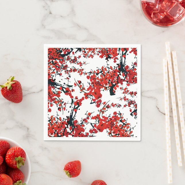 Sakura Paper Napkin (Insitu)
