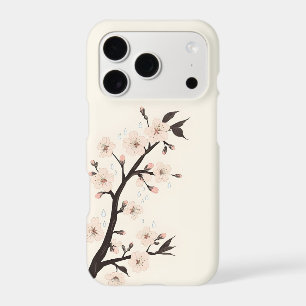 Sakura Raindrops iPhone Case Spring Cherry Bloss