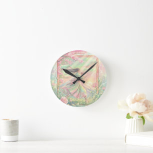 Sakura Round Clock
