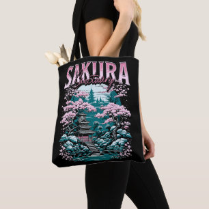 Sakura Sanctuary Japanese Garden Tote Bag