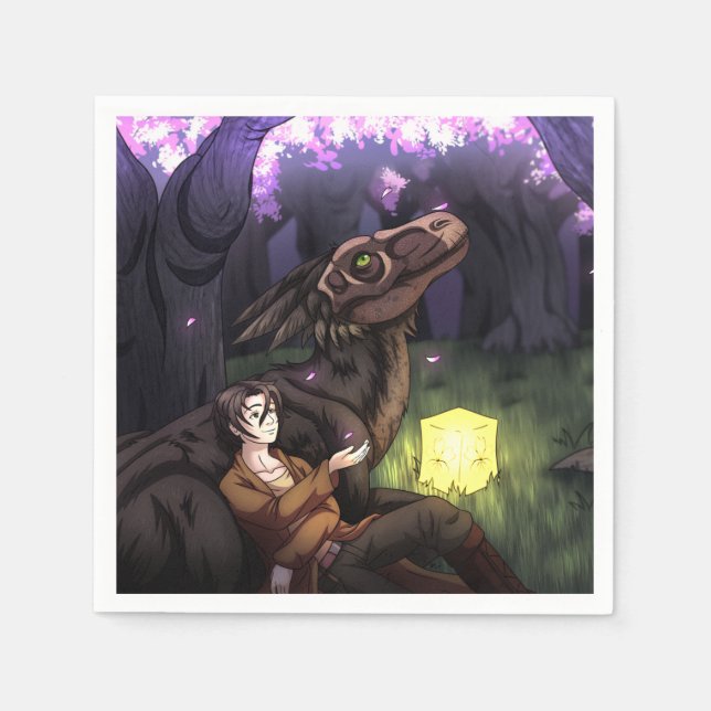 Sakura Season Napkin (Front)