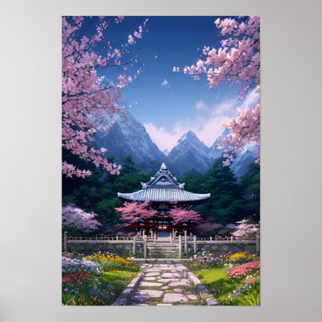 Sakura Serenity Poster (Front)