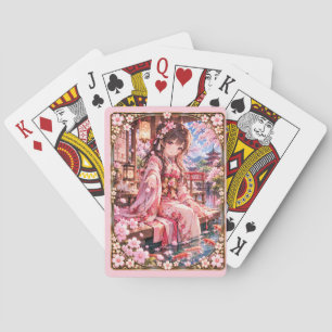 Sakura Shrine Princess Playing Cards