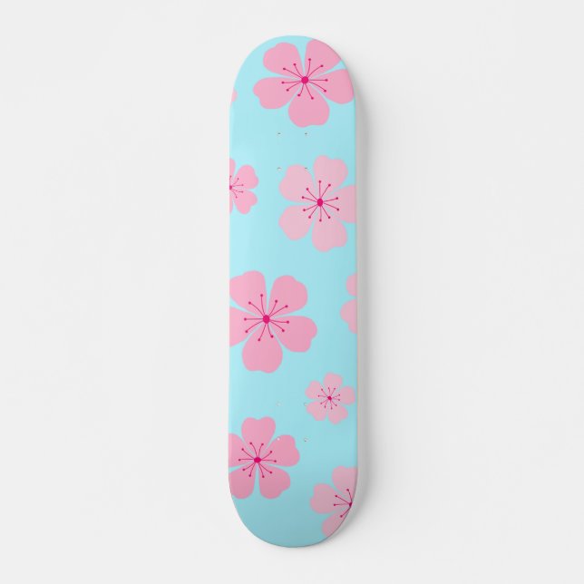 Sakura Skateboard (Front)