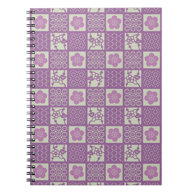 sakura spiral notebook (Front)