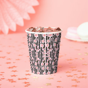 Sakura Spring Cherry Blossoms Baby Shower Paper Cups