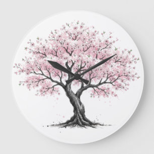 Sakura Tree Clock