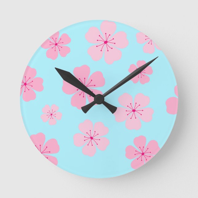 Sakura Wall Clock (Front)