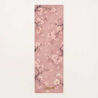 Sakura Watercolour Cherry Blossom Yoga Mat