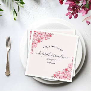 Sakura Wedding – Cherry Blossom Theme Napkin