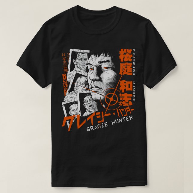 Sakuraba The Gracie Hunter Essential T Shirt Copy (Design Front)