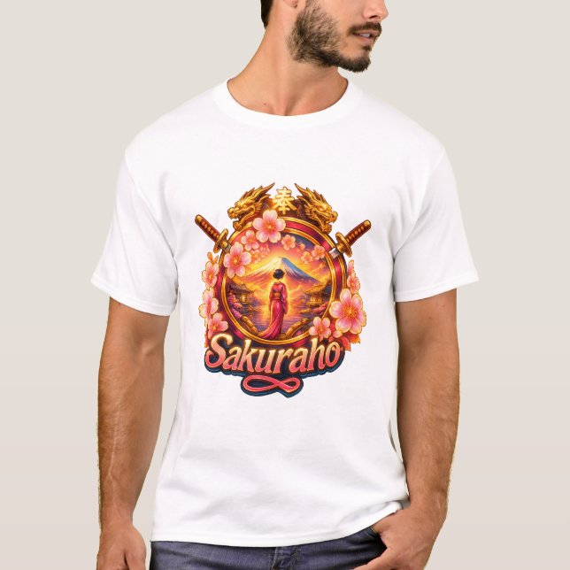 Sakuraho: Samurai Spirit Sunset Tee (Front)