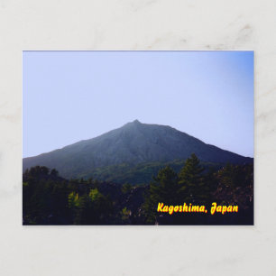 Sakurajima Volcano Postcard
