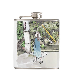 Sakusabou Hip Flask