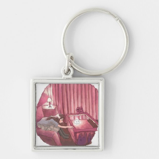 Sakusanami Key Ring (Front)