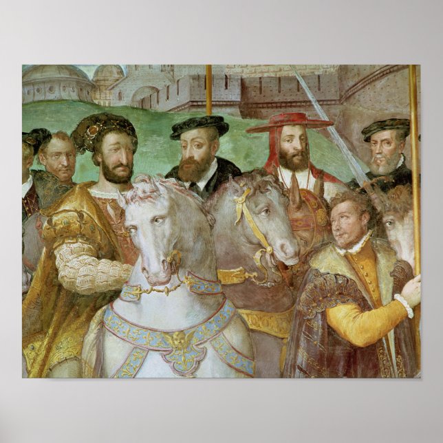 Sala dei Fasti Farnese Poster (Front)