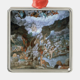 Sala dei Giganti (fresco) (see also 78482-88) Metal Tree Decoration