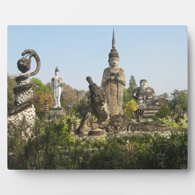 Sala Keo Kou, Nong Khai, Thailand Plaque (Front)