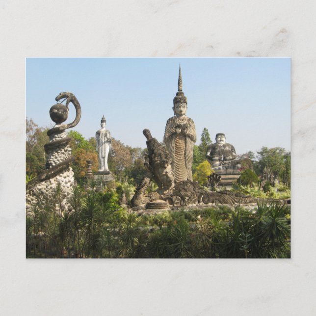 Sala Keo Kou, Nong Khai, Thailand Postcard (Front)