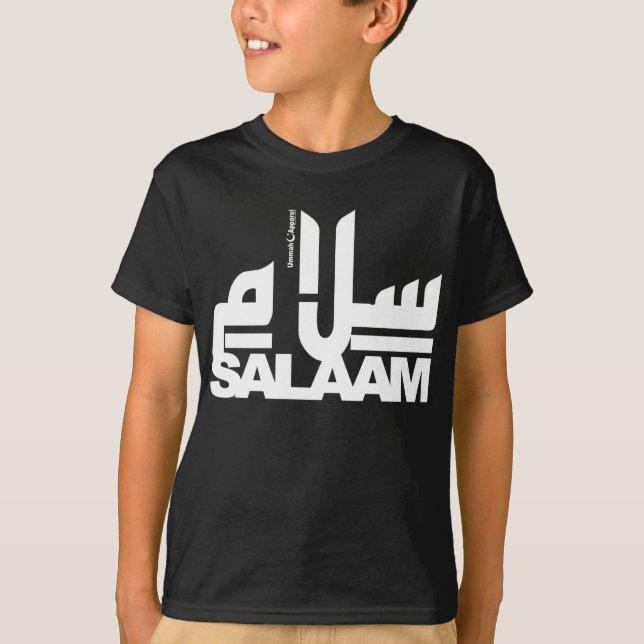 Salaam black T-Shirt (Front)