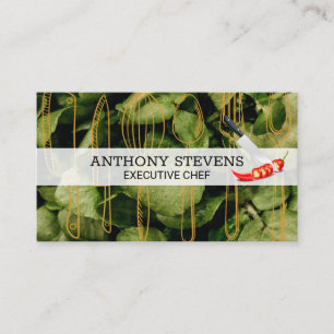 Salad Bar   Chef   Kitchenware Business Card
