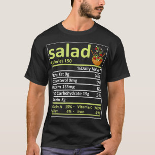 Salad Nutrition Family Matching Funny Thanksgiving T-Shirt